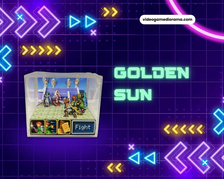 Golden Sun - Video Game Diorama Store