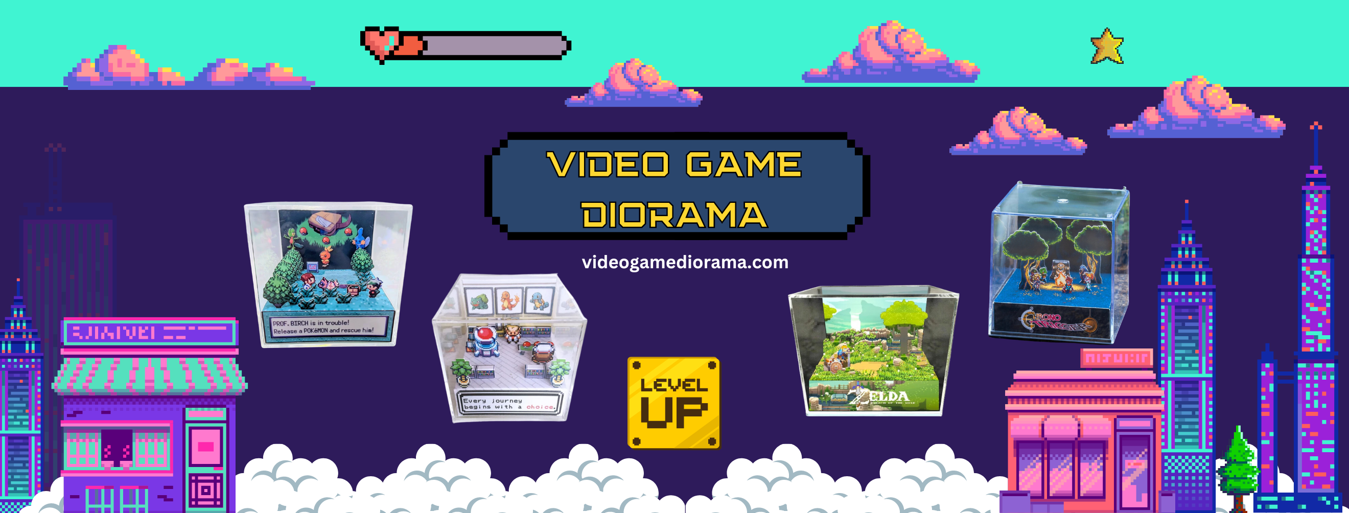 videogamediorama - Video Game Diorama Store